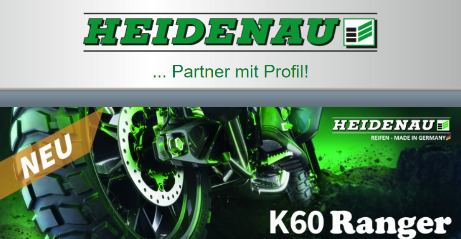 Heidenau Motorrad Reifen Test