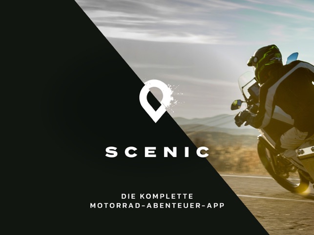 Scenic Motorrad Abenteuer Navigation