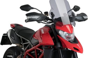 Motorrad Windschild im Test